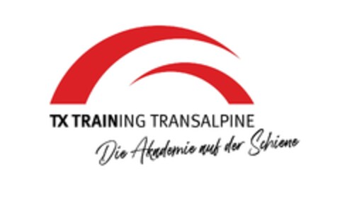 TX TRAINING TRANSALPINE Die Akademie auf der Schiene Logo (EUIPO, 01/02/2024)