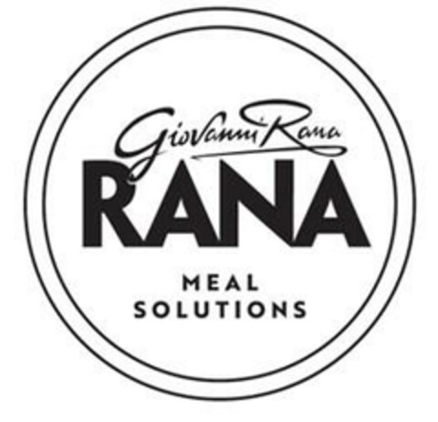 GIOVANNI RANA RANA MEAL SOLUTIONS Logo (EUIPO, 05.12.2024)