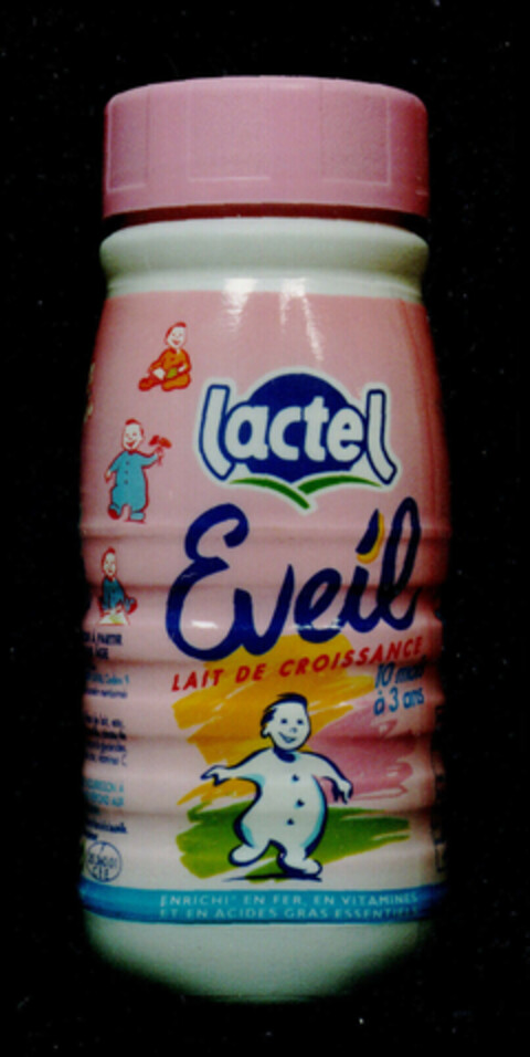 lactel Eveil LAIT DE CROISSANCE 10 mois à 3 ans Logo (EUIPO, 29.12.1998)