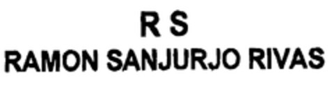 RS RAMON SANJURJO RIVAS Logo (EUIPO, 16.05.2000)