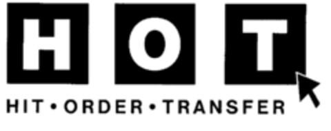 HOT HIT·ORDER ·TRANSFER Logo (EUIPO, 21.07.2000)