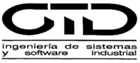 GTD Ingeniería de sistemas y software industrial Logo (EUIPO, 09/04/2000)