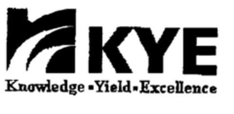 KYE Knowledge Yield Excellence Logo (EUIPO, 06.11.2000)