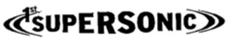 1st SUPERSONIC Logo (EUIPO, 29.11.2000)