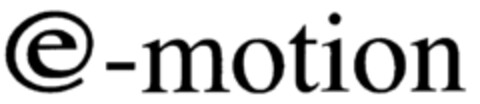 e-motion Logo (EUIPO, 14.06.2001)