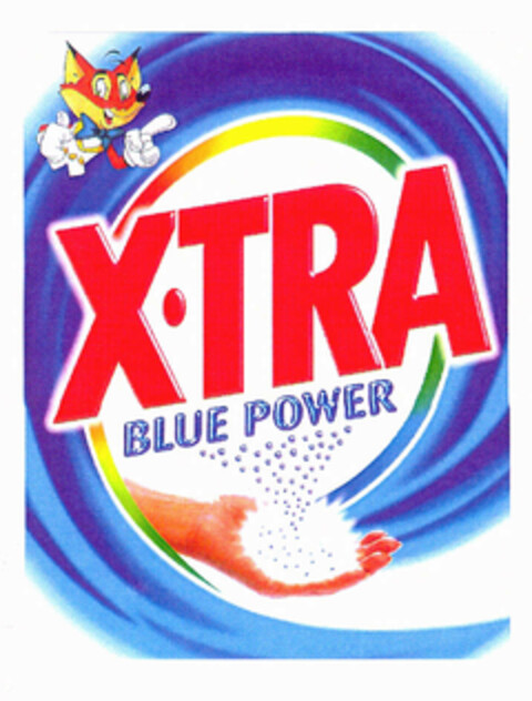 X·TRA BLUE POWER Logo (EUIPO, 01.10.2001)