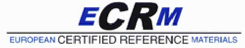 ECRM EUROPEAN CERTIFIED REFERENCE MATERIALS Logo (EUIPO, 28.02.2002)