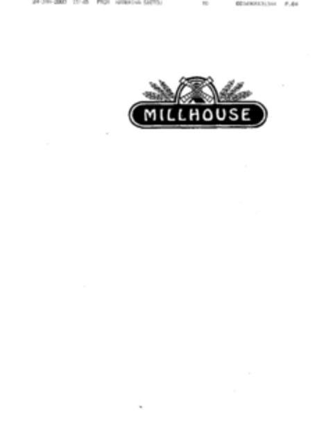 MILLHOUSE Logo (EUIPO, 24.01.2003)