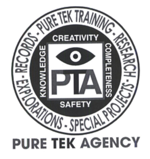 PTA PURE TEK AGENCY Logo (EUIPO, 02.01.2004)