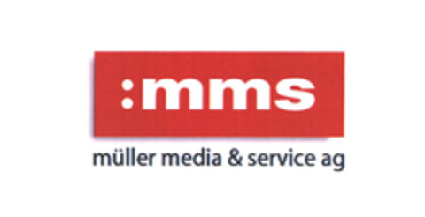 :mms müller media & service ag Logo (EUIPO, 04/20/2004)