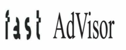 fast AdVisor Logo (EUIPO, 20.09.2004)