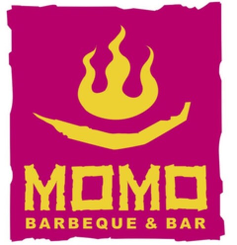 MOMO BARBEQUE & BAR Logo (EUIPO, 07/16/2007)