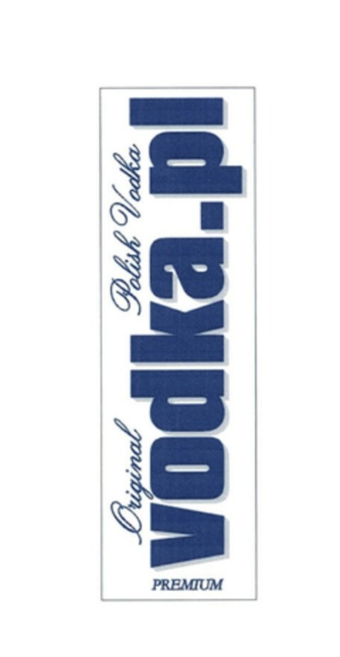 vodka.pl Logo (EUIPO, 20.11.2007)