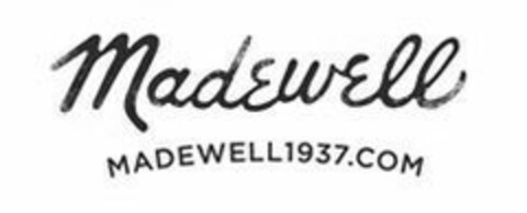 madewell MADEWELL 1937.COM Logo (EUIPO, 12/09/2008)