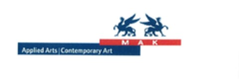 MAK Applied Arts / Contemporary Art Logo (EUIPO, 20.07.2010)