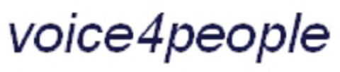 voice4people Logo (EUIPO, 20.01.2012)