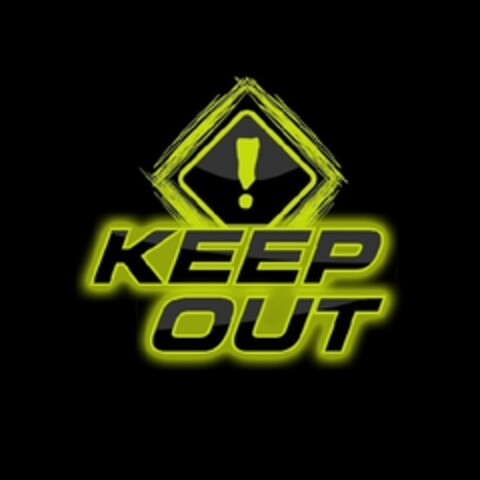 !KEEP OUT Logo (EUIPO, 24.07.2012)