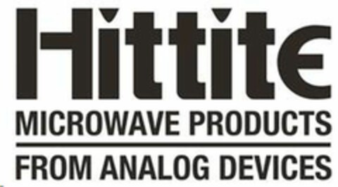 HITTITE MICROWAVE PRODUCTS FROM ANALOG DEVICES Logo (EUIPO, 24.07.2014)