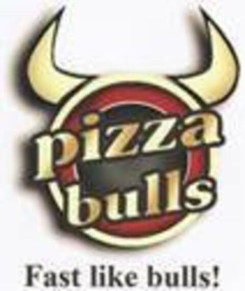 pizza bulls Fast like bulls! Logo (EUIPO, 20.08.2015)