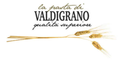 la pasta di VALDIGRANO qualità superiore Logo (EUIPO, 09/18/2015)