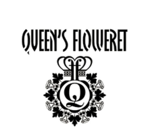 QUEEN'S FLOWERET Logo (EUIPO, 02/24/2016)