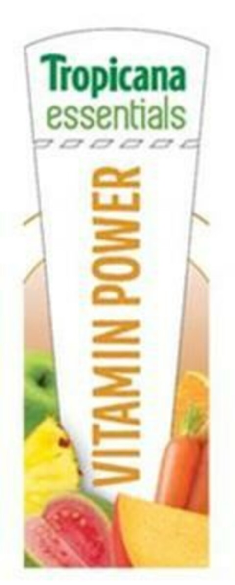 Tropicana essentials VITAMIN POWER Logo (EUIPO, 04/10/2018)