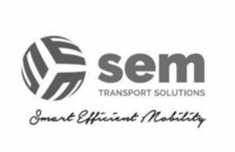 SEM TRANSPORT SOLUTIONS Smart Efficient Mobility Logo (EUIPO, 07/02/2018)