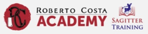 RC ROBERTO COSTA ACADEMY SAGITTER TRAINING Logo (EUIPO, 01/16/2019)