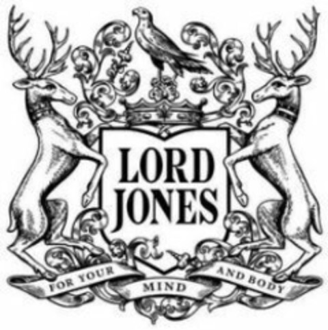 LORD JONES FOR YOUR MIND AND BODY Logo (EUIPO, 01.08.2019)