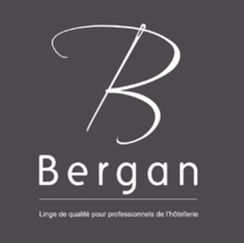 Bergan - Linge de qualité pour professionnels de l'hôtellerie Logo (EUIPO, 15.11.2019)