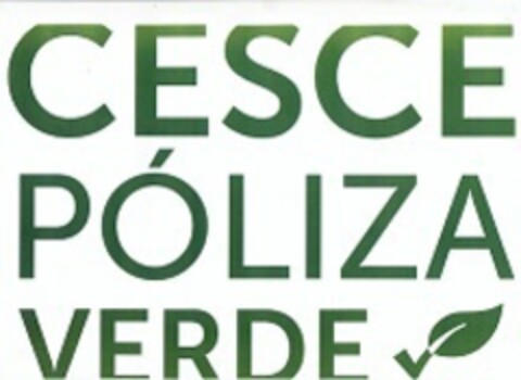 CESCE PÓLIZA VERDE Logo (EUIPO, 11/28/2019)