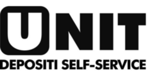 UNIT DEPOSITI SELF-SERVICE Logo (EUIPO, 26.05.2020)