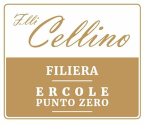 F.lli Cellino FILIERA ERCOLE PUNTO ZERO Logo (EUIPO, 04.06.2020)