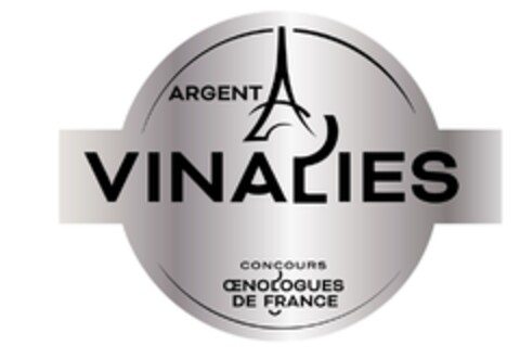 ARGENT VINALIES CONCOURS OENOLOGUES DE FRANCE Logo (EUIPO, 12.01.2022)