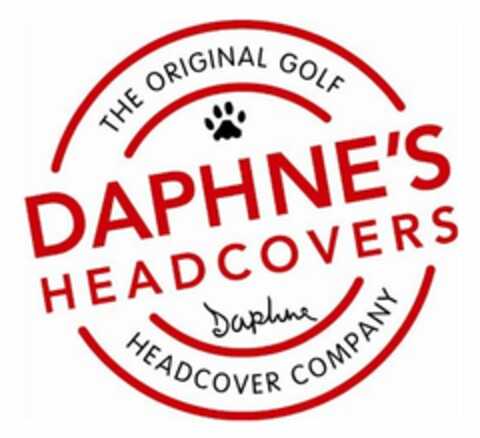 DAPHNE'S HEADCOVERS THE ORIGINAL GOLF HEADCOVER COMPANY Logo (EUIPO, 08/31/2022)
