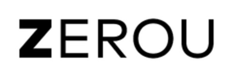 ZEROU Logo (EUIPO, 07/28/2023)