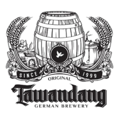 SINCE 1999 ORIGINAL Tawandang GERMAN BREWERY Logo (EUIPO, 25.09.2023)