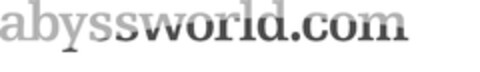 abyssworld.com Logo (EUIPO, 05/15/2024)