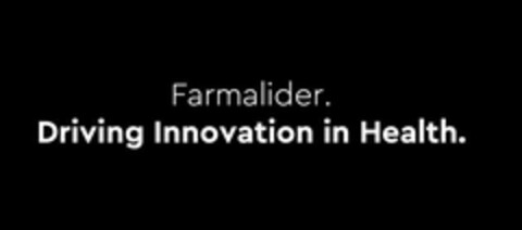 Farmalider. Driving Innovation in Health. Logo (EUIPO, 08/30/2024)