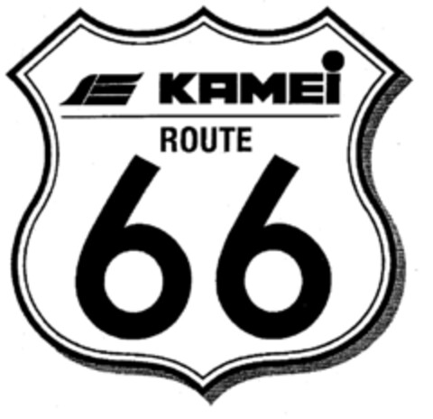 KAMEI ROUTE 66 Logo (EUIPO, 13.08.1996)