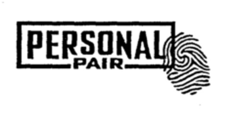 PERSONAL PAIR Logo (EUIPO, 10.03.1997)