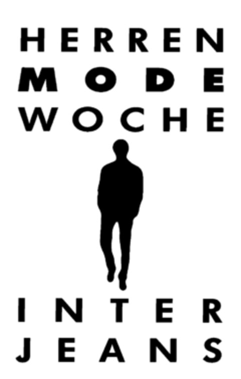 HERREN MODE WOCHE INTER JEANS Logo (EUIPO, 06.05.1997)