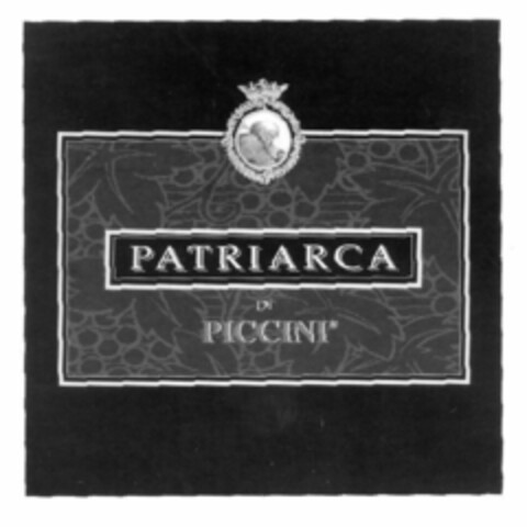 PATRIARCA DI PICCINI Logo (EUIPO, 08/14/1998)