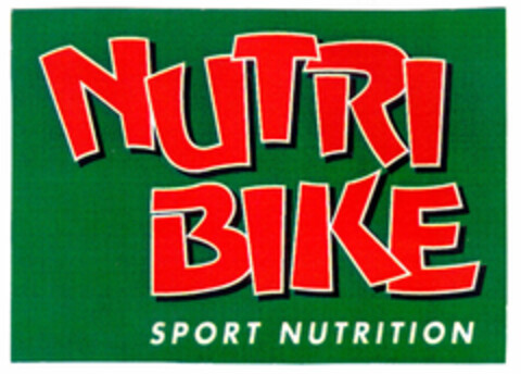 NUTRI BIKE SPORT NUTRITION Logo (EUIPO, 26.08.1999)