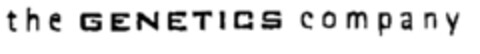 the GENETICS company Logo (EUIPO, 09/27/2001)