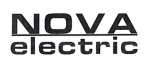 NOVA electric Logo (EUIPO, 14.04.2003)