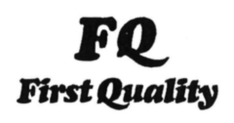 FQ First Quality Logo (EUIPO, 20.07.2004)