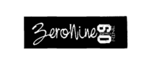 Zero Nine 09 ZERO NINE Logo (EUIPO, 03.05.2005)