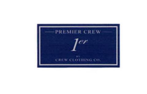 PREMIER CREW 1er BY CREW CLOTHING CO. Logo (EUIPO, 10.06.2005)