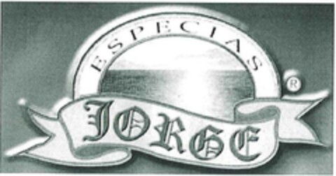 ESPECIAS JORGE Logo (EUIPO, 23.02.2007)